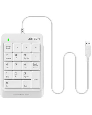 Клавиатура A4Tech K13P Fstyler Numeric Keypad White (FK13P (White))