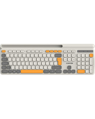 Клавиатура Canyon HKB-W03 Wireless UA Beige (CNS-HKBW03BG)