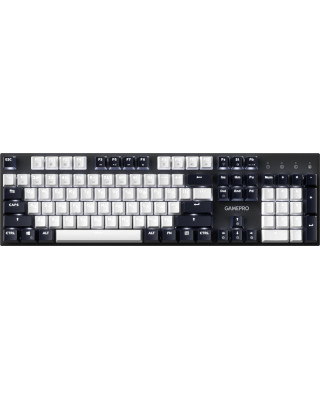 Клавиатура GamePro Genesis Metallic MK144B Outemu Red Switch USB UA Black (MK144B)