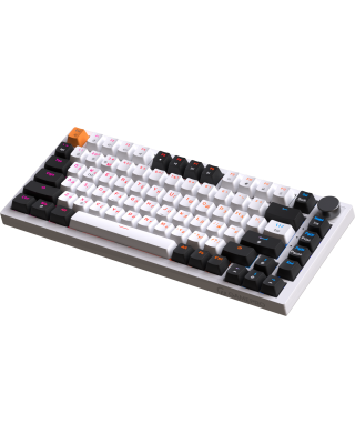 Клавиатура GamePro MK160W Hot-Swap Red Swich RGB USB UA White (MK160W)