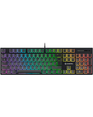 Клавиатура GamePro MK85R Red Switch RGB USB Black (MK85R)