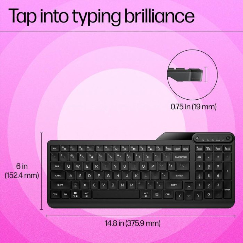 Клавиатура HP 460 Multi-Device key (7N7B8AA)