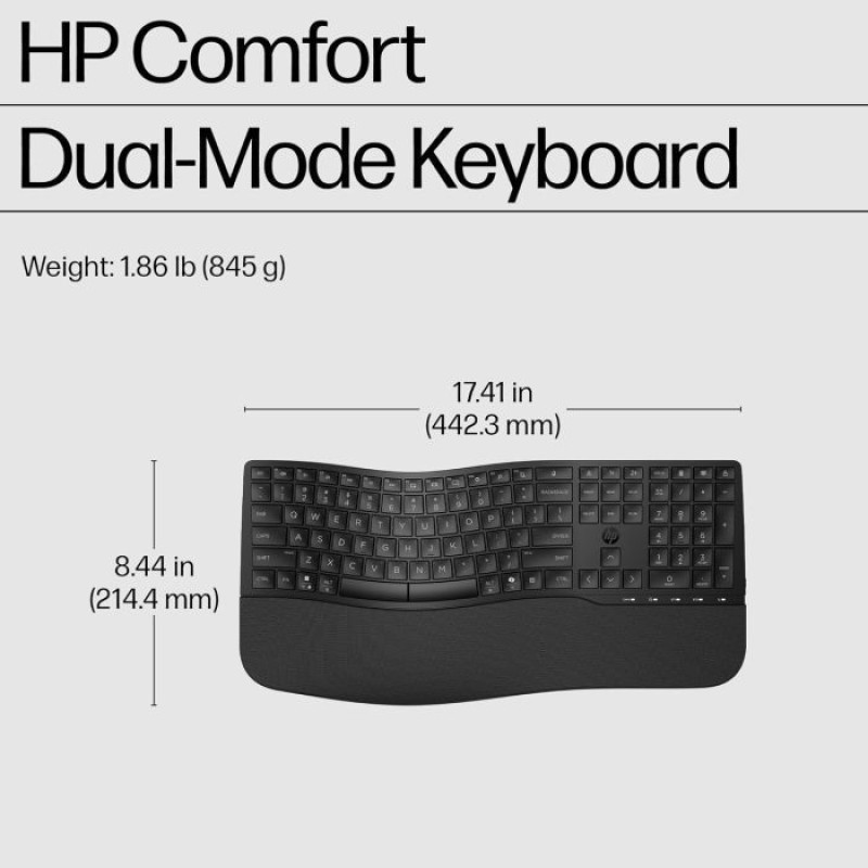 Клавиатура HP 680 Comfort Dual-Mode (8T6L8AA)