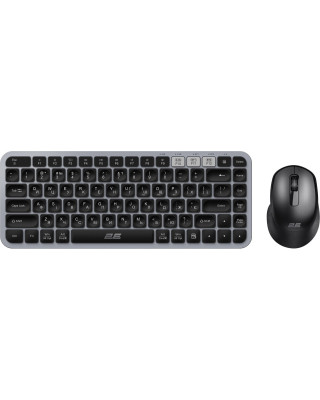Комплект 2E MK430 WL BT EN/UKR Grey (2E-MK430WBGR_UA)