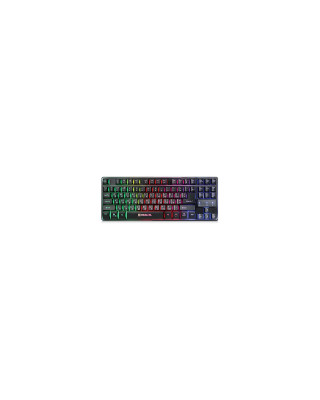 Клавиатура REAL-EL 8710 Gaming TKL Backlit, black