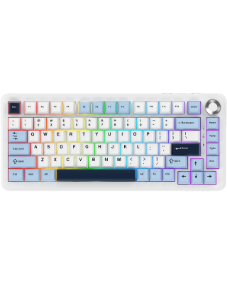 Клавиатура Ajazz AK820 Max Plus Day Dream Switch White (AK820MAX-DD-BWD)