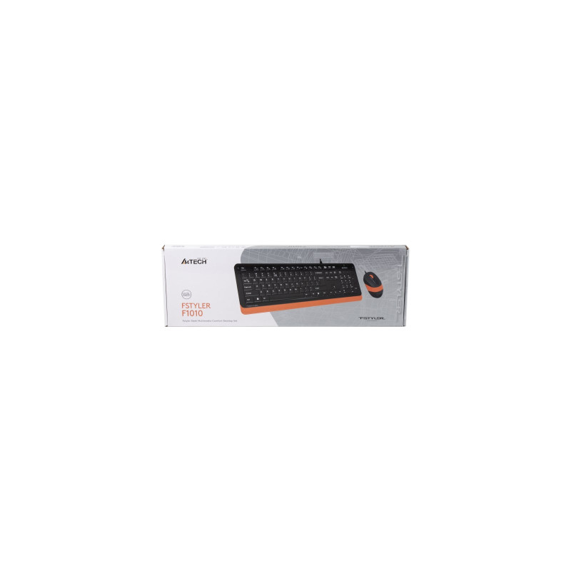Комплект A4Tech F1010 Orange