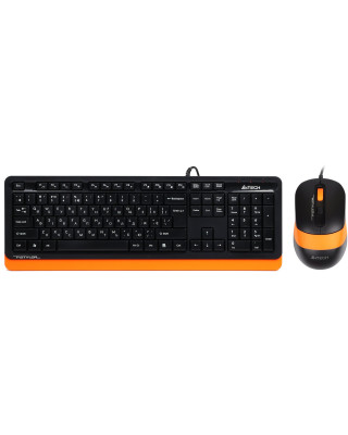Комплект A4Tech F1010 Orange