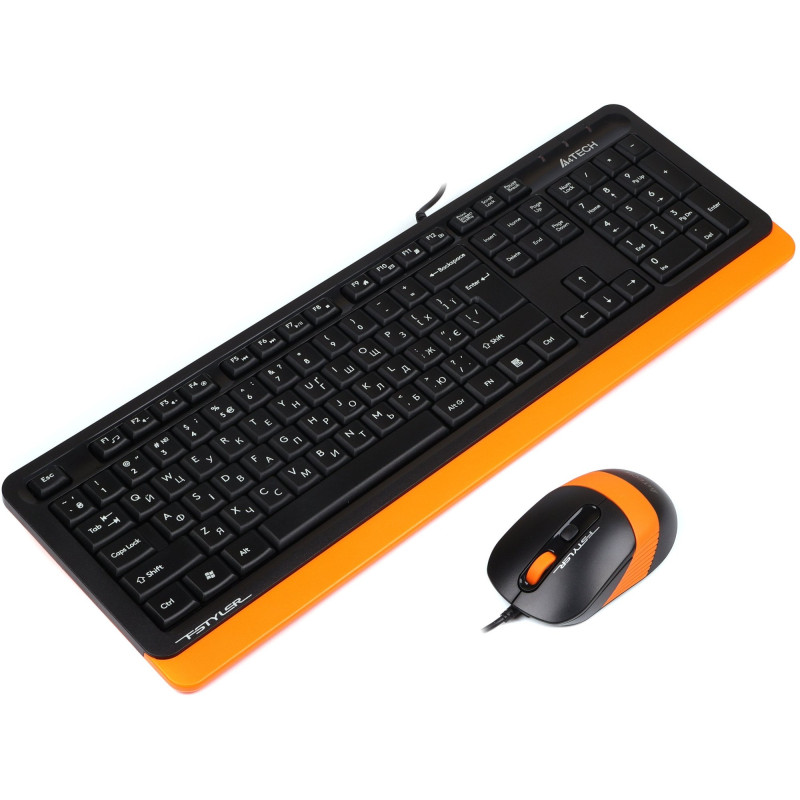 Комплект A4Tech F1010 Orange