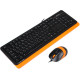 Комплект A4Tech F1010 Orange