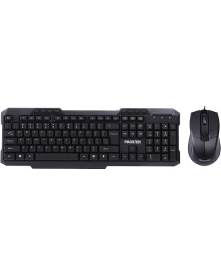Комплект Maxxter KMS-CM-02-UA Black 