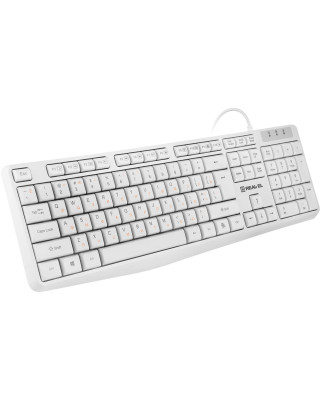 Клавиатура REAL-EL RK-513 White (EL123100047)