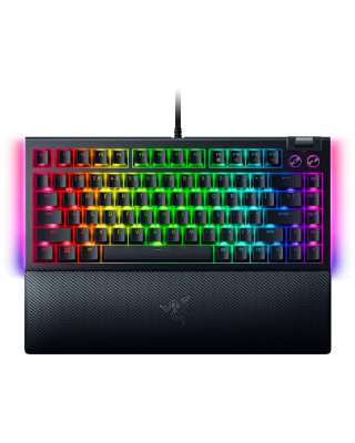 Клавіатура Razer BlackWidow V4 75% RGB Mechanical Tactile Switch (RZ03-05000100-R3M1) USB Black
