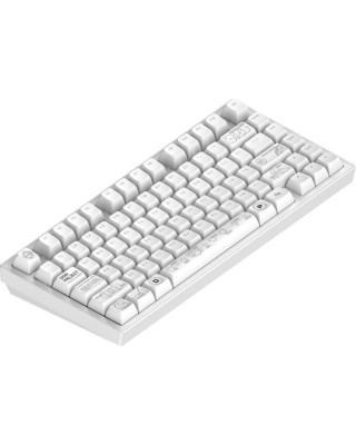 Клавиатура Dark Project ALU81 Terra Nova PBT RGB Mech G3MS Moonstone White (DPKB_NOVA_81_ANSI_WHITE_UA)