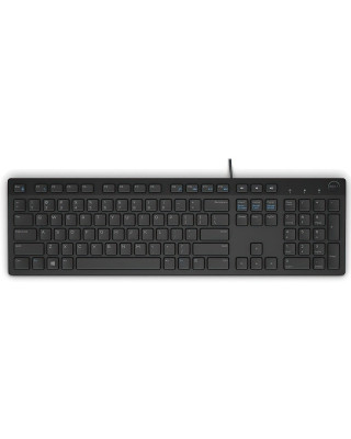 Клавиатура Dell KB216 Multimedia Black (580-AHHE)