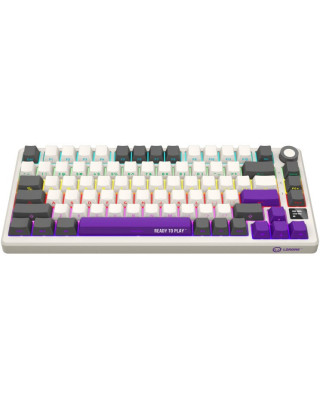 Клавиатура Lorgar KBP7075W Pro RGB Wireless/Bluetooth/USB UA Beige (LRG-KBP7075W-RT-US)