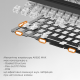 Клавиатура Ajazz AK820 MAX Magnetic switches Black Gray Yellow RGB (AK820MAX-WM-BGY)
