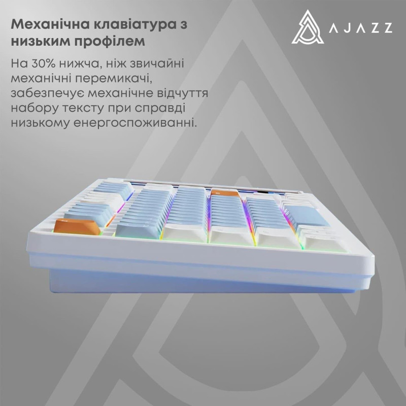 Клавиатура Ajazz AKP815 Red Switch RGB with 4.95