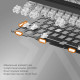 Клавиатура Ajazz AKP815 Red Switch RGB with 4.95