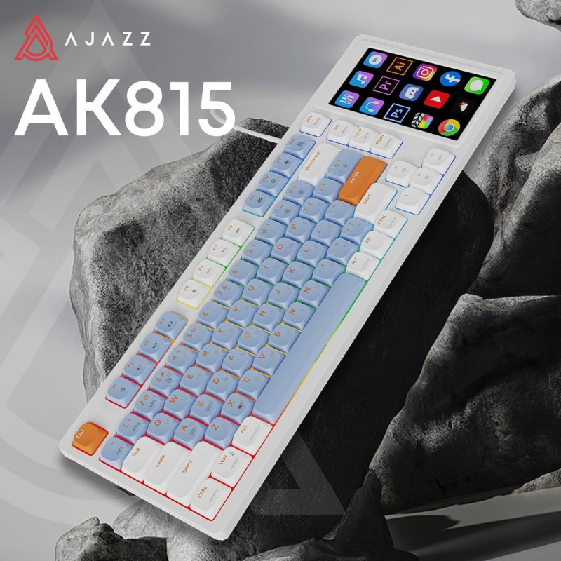 Клавиатура Ajazz AKP815 Red Switch RGB with 4.95