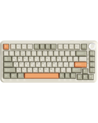 Клавиатура Ajazz AK820MAX RGB Flying Fish Switch Wireless (AK820MAX-FF-R) Beige