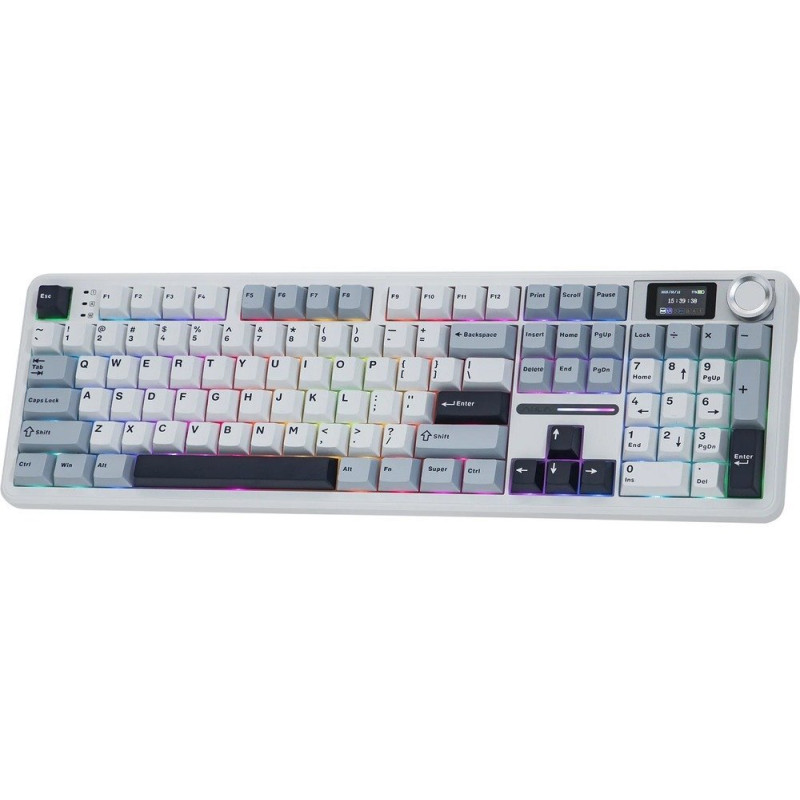 Клавіатура Aula F108 Pro White (6978080501318)