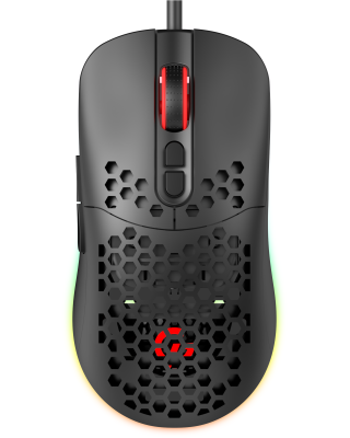 Мышка GamePro GM395 RGB USB Black (GM395)