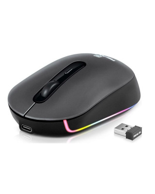 Мышка REAL-EL RM-470W Wireless/Bluetooth Dark Gray (EL123200049)