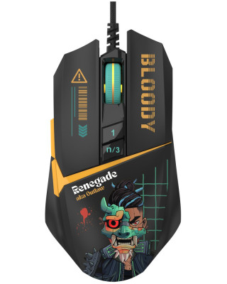 Мышка A4Tech Bloody W63 Max Renegade Midnight