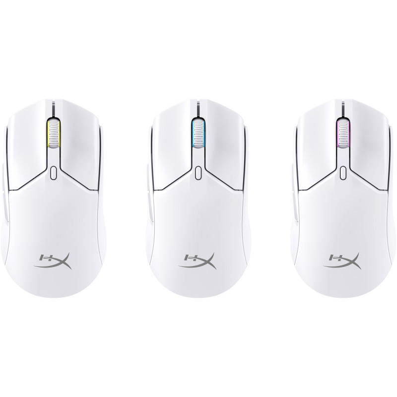 Мышь HyperX Pulsefire Haste 2 Mini Wireless white (7D389AA)