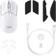 Мышь HyperX Pulsefire Haste 2 Mini Wireless white (7D389AA)