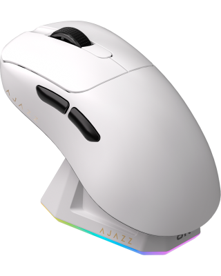 Мышка Ajazz AJ179 PRO Wireless 3 Mod Charging Dock (AJ179-PRO-W) White
