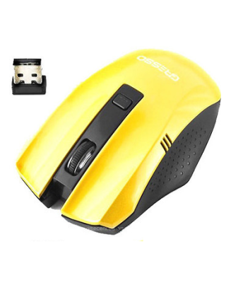 Миша Gresso GM-896G Wireless Yellow
