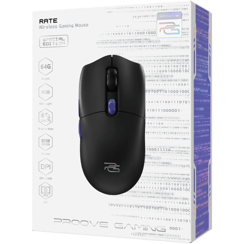 Мышка Proove Gaming Rate Special Edition Black Purple