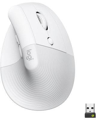 Мышка Logitech Lift Vertical Ergonomic (910-006475) White