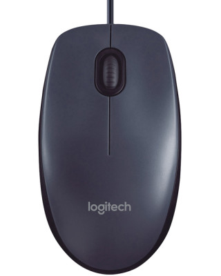 Мишка Logitech B100 Optical Mouse Black (910-003357)