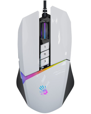 Мышка A4Tech Bloody W60 Max Panda White