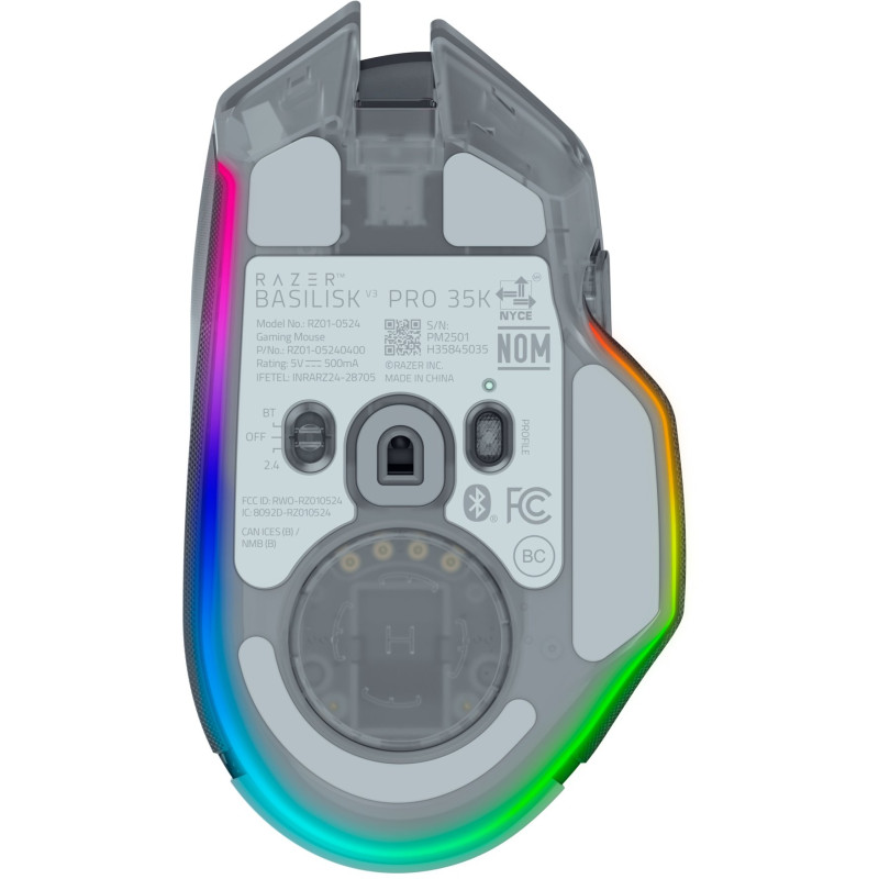 Мишка Razer Basilisk V3 Pro 35K Phantom White (RZ01-05240400-R3G1)