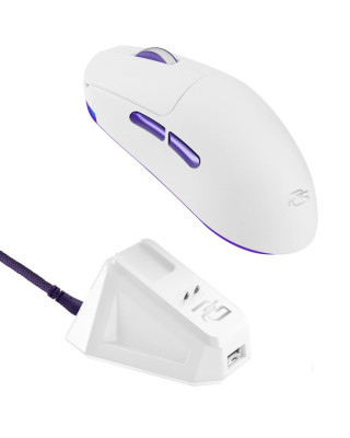 Мишка Proove Gaming Superfight Wireless with charging dock white/purple (WMSW00122002)