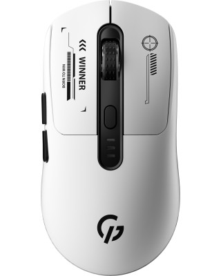 Мышка GamePro Genesis Winner Wireless/Bluetooth/USB-C White (GM079W)