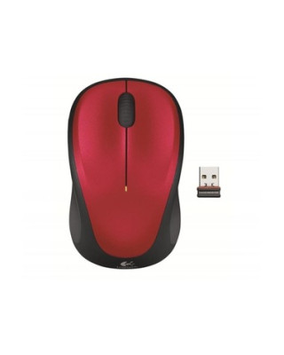 Мышь беспроводная LOGITECH M235 (910-002496) Red USB