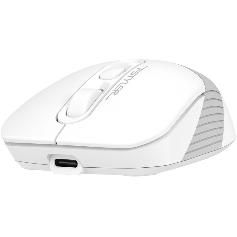 Мишка A4Tech FG10CS Air2 Wireless Grayish White (4711421997973)