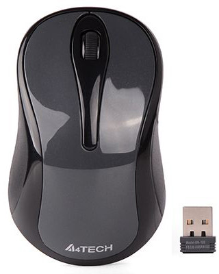 Мышь A4-Tech G3-280NS USB Glossy Grey