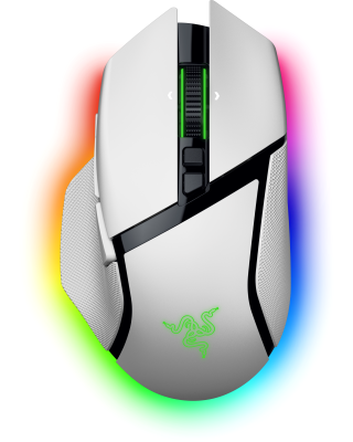 Мышка Razer Basilisk V3 Pro 35K Wireless/Bluetooth White (RZ01-05240200-R3G1)