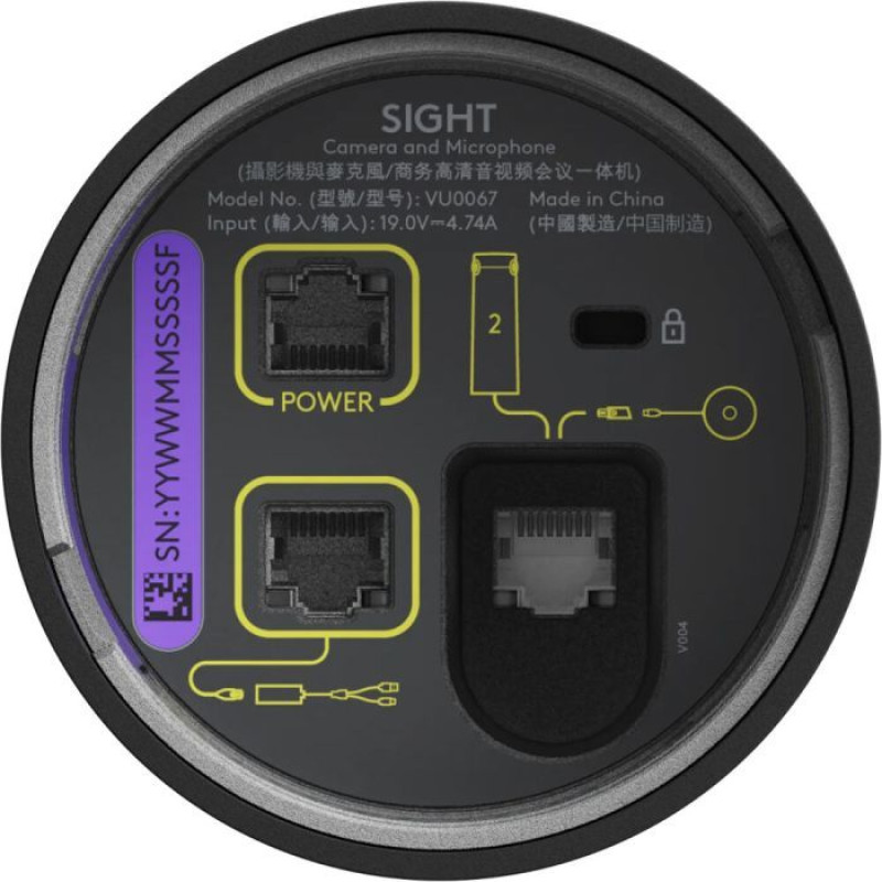 Веб-камера Logitech Sight Tabletop Graphite (960-001510)