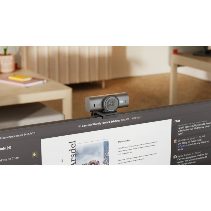 Веб-камера Logitech MX Brio 705 Graphite (960-001530)