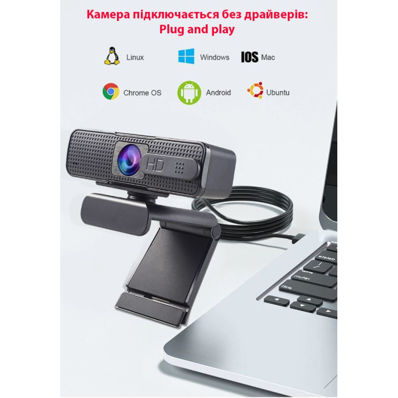 Веб-камера Dynamode H701 black