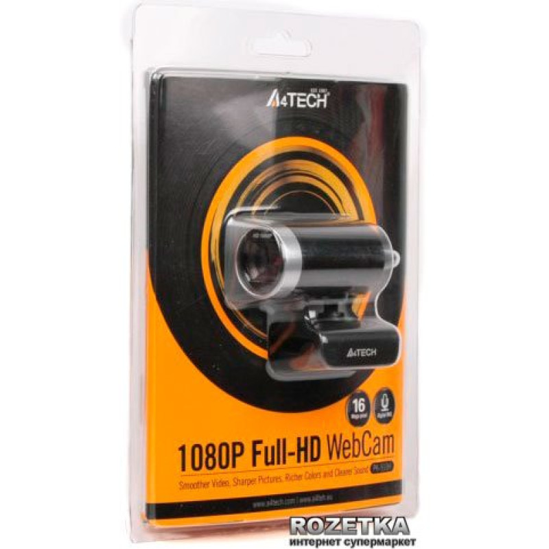 Вебкамера A4-TECH PK-910H HD