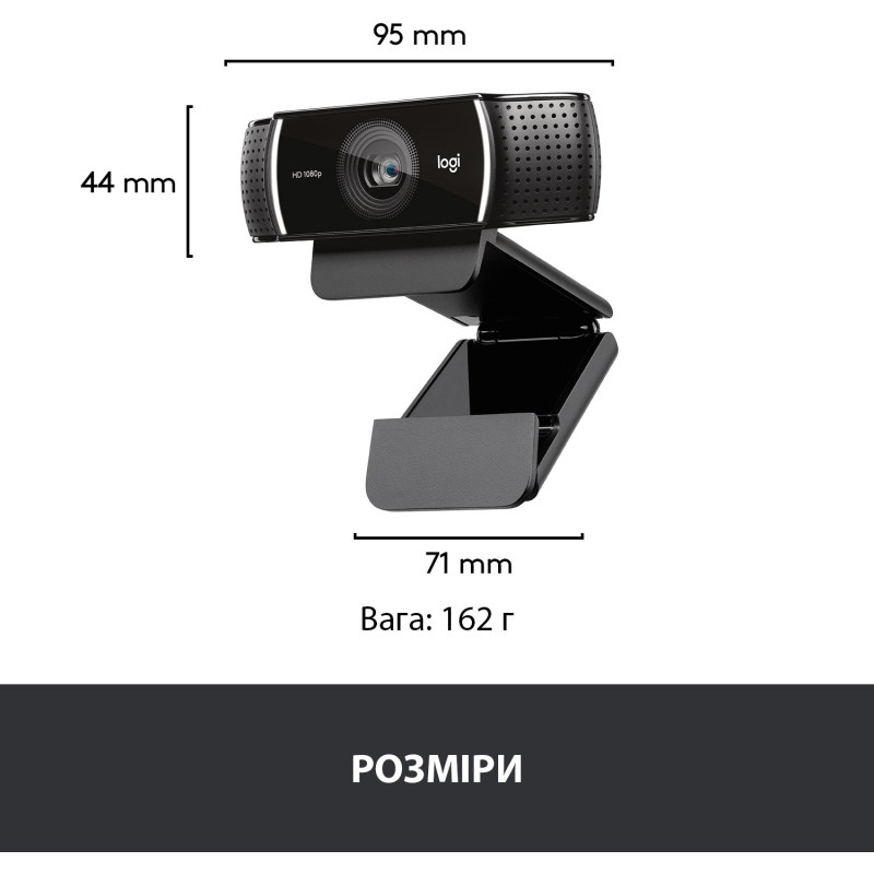 Веб-камера LOGITECH C922 Pro Stream (960-001088)