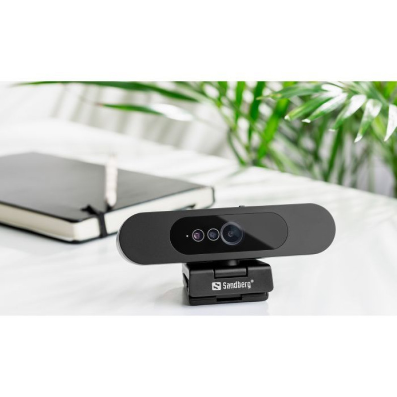 Веб-камера Sandberg Face -ID 2 HD 1080p Windows Hello USB-C/USB2.0 (134-40)